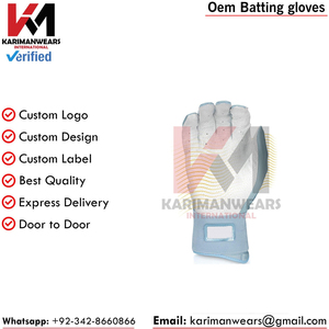 Gants de frappe de baseball OEM prêts à être expédiés, ajustement premium, faible MOQ, vente en gros, gants de frappe de sport OEM, design personnalisé, livraison rapide - Product Image 5