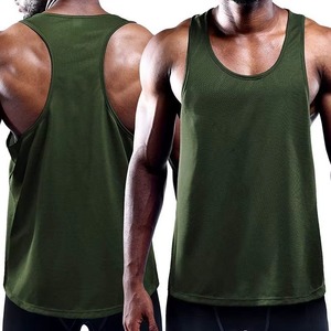 Precio al por mayor Entrenamiento personalizado Hombres Singlets Gym Wear Último diseño Singlet Para hombres gym singlets a precio barato - Product Image 1