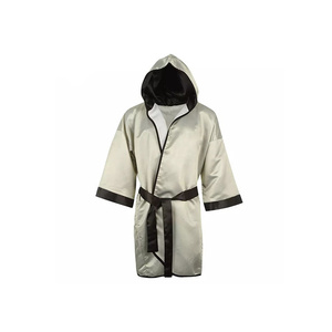 Robe de boxe tendance avec capuche, robe de boxe à bas prix pour l'entraînement et le combat, équipement de boxe personnalisé par Rockrush Industries - Product Image 1