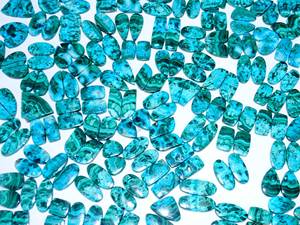 100% naturel AAA Grade Chrysocolle Malachite Cabochon Quartz lâche paire de pierres précieuses pour la fabrication de bijoux Quartz matériel de pierres précieuses - Product Image 6