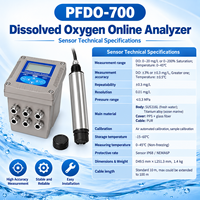 FUNEL PFDO700 Analyseur d'oxygène dissous par fluorescence pour traitement de l'eau douce RS485 Modbus 0-20 Mg/L 0-45C