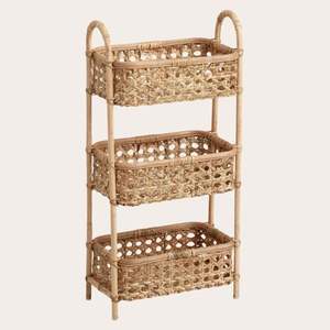 Panier de serveur de nourriture à 3 étages ronds de haute qualité pour la décoration de la maison d'hôtel - Product Image 3