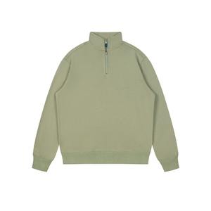 Polaire lourde demi-zip TOP tissu épais de qualité supérieure coupe décontractée élégante parfaite pour les collections de mode streetwear et d'exportation - Product Image 3