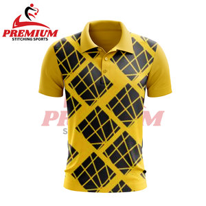 Polos pour hommes de qualité supérieure avec logo brodé personnalisé, vêtements de sport décontractés de marque, polos t-shirt pour hommes - Product Image 3