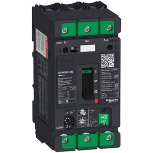 Interruttore Automatico Scatolato per Schneider Electric TeSys GV4 3P 115A, Interruttore Motore Icu 50kA Termomagnetico UL489 - Product Image 1