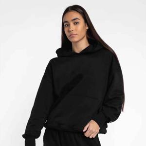 OEVE Custom Heavyweight 100% algodón Oversized Joggers para mujeres señoras invierno sudaderas con capucha con Logo Sudadera con capucha - Product Image 2