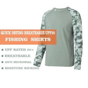 Camiseta de Pesca Personalizada con Protección UV UPF 50, Manga Larga, Sublimada, de Secado Rápido, Ligera, 100% Poliéster - Product Image 6