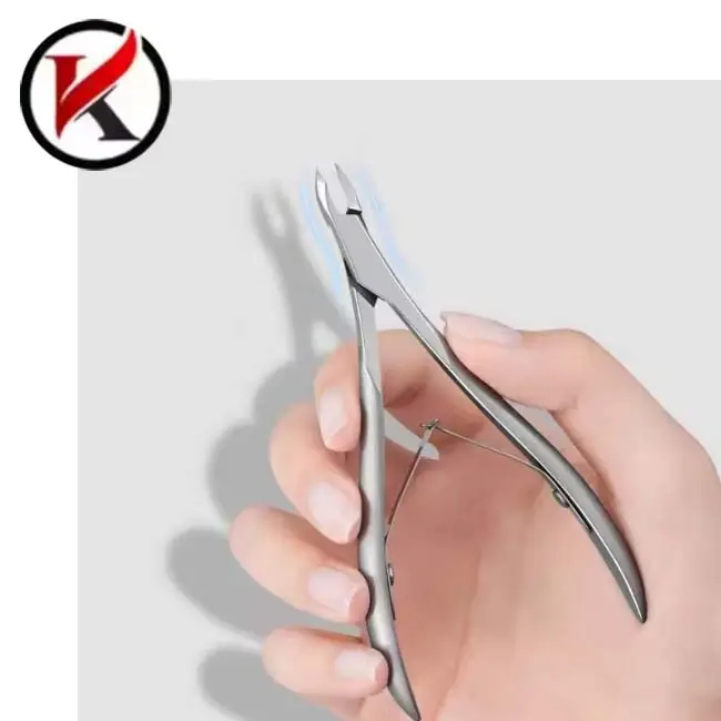 En iyi fiyat teklif müşteri seçimi profesyonel tırnak bakımı araçları manikür tırnağı Nippers keskin hassas bıçaklar trim kutikül temiz