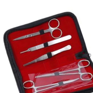 Kit de Sutura de Acero, Juego de Herramientas de Sutura para Entrenamiento Médico con Almohadilla de Práctica, Kit de Aprendizaje de Educación Quirúrgica para Estudiantes y Médicos - Product Image 4