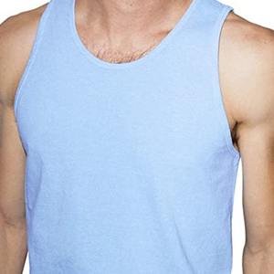 Camiseta sin mangas de ropa de gimnasio más vendida, precio al por mayor de fábrica, camisetas sin mangas personalizadas para hombre, material sostenible transpirable que absorbe el sudor para gimnasio - Product Image 4