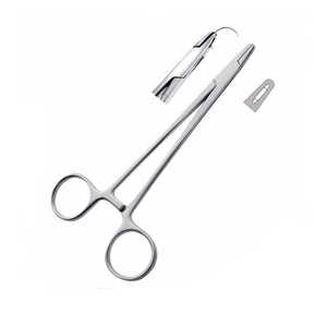 Porte-aiguille à verrouillage le plus vendu, 18 cm, qualité allemande, forceps chirurgical droit, instruments de suture - Product Image 3