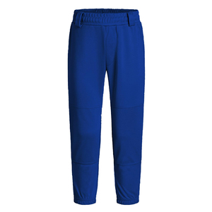 Pantalones Unisex Azules que Absorben la Humedad, Cintura Elástica, Color Sólido, Corte Regular, para Adultos, Todas las Temporadas, Material de Poliéster, con Bolsillos - Product Image 2