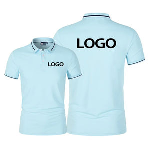Polos de manga corta de verano, camisetas informales baratas para gimnasio, ropa deportiva con número de nombre de equipo personalizado, camisa transpirable para Fitness, solapa Unisex - Product Image 5