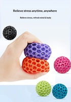 Balle de thérapie imprimée en 3D sur mesure, super élastique, pour l'entraînement de la force de préhension, fabriquée en matériau durable