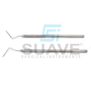 SUAVE SURGICAL INSTRUMENTS Sondes dentaires manuelles avec détartreur Équipement d'endodontie en acier inoxydable avec logo personnalisé - Product Image 4