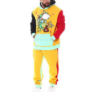 ชุดวอร์มพิมพ์ลายแบบสวมหัวขนาดใหญ่ชุดวิ่งออกกำลังกายขนาดพิเศษ - Product Image 4