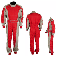 Combinaison de course professionnelle pour homme, double couche, anti-UV, en polyester, pour karting et moto