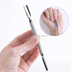 Empujador de Cutículas de Acero Inoxidable de Doble Cabeza de Alto Rendimiento, Reutilizable, para Manicura y Pedicura, Herramienta para Limpiar Uñas y Eliminar Piel Muerta - Product Image 5