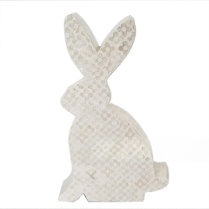 Recién llegado hermoso diseño artesanía madreperla MOP conejo decoración para el Festival de Pascua de Vietnam - Product Image 4