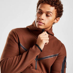 Ensemble deux pièces de jogging et sweat à capuche pour hommes, survêtements imprimés Streetwear personnalisés, style propre personnalisable - Product Image 4