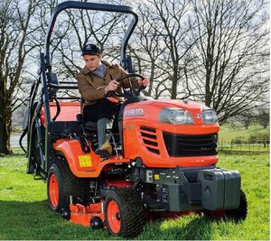 Kubota GR2120 Tondeuse à gazon autoportée sans fil 1800W Moteur 4 temps Autopropulsé 28V Industriel DIY 100mm Max Coupe pour l'entretien de la pelouse - Product Image 4