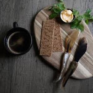 Couteau à fromage en corne véritable populaire avec poignée design couteaux à fromage ensemble d'outils épandeurs coupe-beurre trancheuse outil pour Charcuterie - Product Image 1