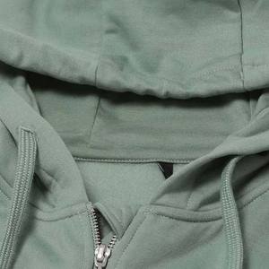 เสื้อฮู้ดดี้ผู้หญิงแบบสั่งทำพิเศษ สำหรับฤดูหนาว ลายพิมพ์ ถักนิต ใส่สบาย อุ่น 100% ผ้าฝ้าย ระบายอากาศได้ดี  ตัวเลือกโลโก้ด้านหน้า  สีและขนาดที่ปรับแต่งได้ - Product Image 6