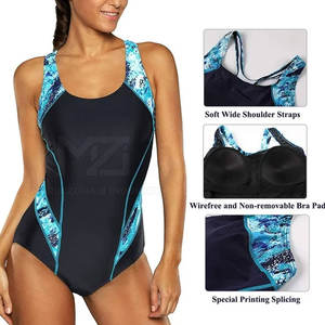 Maillot de bain une pièce pour femmes, design tendance, haute qualité, séchage rapide, respirant, écologique, logo frontal, nouvelle arrivée, vêtements de plage - Product Image 4
