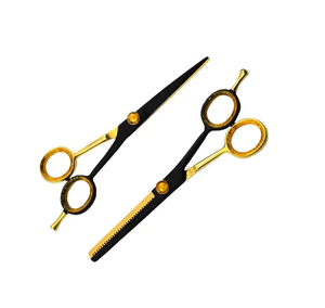 OEM aceptable 2023 nuevo diseño Kits de peluquero Salón completo uso peluquero tijeras de corte de pelo más delgadas para adultos juego de tijeras - Product Image 4