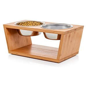 ชามอาหารสัตว์เลี้ยงปรับความสูงได้ชามอาหารสัตว์เลี้ยงแบบกำหนดเองได้ง่ายต่อการเคลื่อนย้ายผู้ผลิตจากอินเดีย - Product Image 1