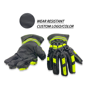 ถุงมือป้องกันการกระแทก TPR ถุงมือหนังป้องกันการตัดถุงมือไนไตรล์ทรายเคลือบปาล์ม - Product Image 2