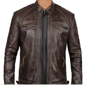 Chaqueta de Cuero para Hombre 2026, Transpirable e Impermeable, Tallas Grandes, con Logotipo Exclusivo, Precio Inmejorable, Venta al Por Mayor Disponible - Product Image 3