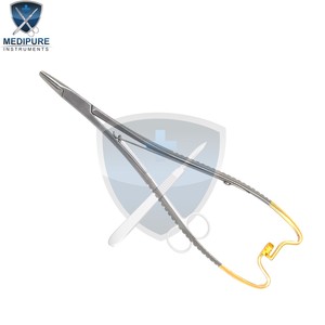 Porte-aiguilles Olsen Hegar Mathieu Premium avec embouts en carbure de tungstène, outil de suture chirurgical, instruments chirurgicaux de 5,5, 6 et 8 pouces - Product Image 5
