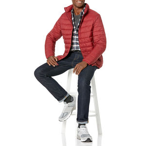 Vestes matelassées de luxe personnalisées de haute qualité en polyester, manteaux d'hiver pour homme, imperméables, pour l'extérieur. - Product Image 4