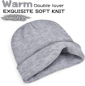 Gorro de Punto Unisex para Adultos, Diseño 2025, Lana/Algodón, Transpirable, Impermeable, Jacquard, Tejido a Mano, OEM/ODM, Alta Calidad, Personalizable - Product Image 6