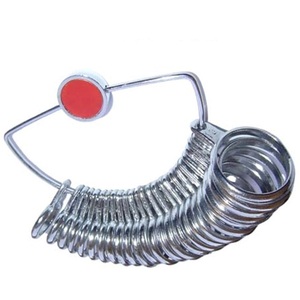 Bagues demi-rondes de haute qualité, taille de doigt, utilisées pour la fabrication de bijoux, vente en gros, prix le plus bas, meilleur produit pour la fabrication de bijoux - Product Image 3