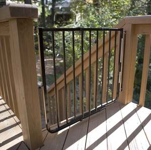 Stairway Special <b>Safety</b> <b>Gates</b> Modern <b>Safety</b> <b>Gates</b> Border Coverage for Puppy and Other Pets for Home Garden Indoor Made in India - Product Image 3