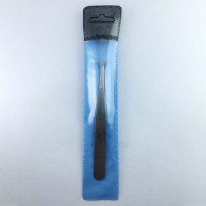 Pince à épiler les sourcils de salon de beauté en acier inoxydable à pointe droite idéale pour la vente de produits - Product Image 6