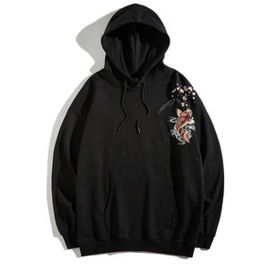 Vente en gros de pulls à capuche surdimensionnés conçus sur mesure 100% haute qualité avec broderie bas quantité minimale de commande pour l'hiver - Product Image 3