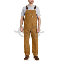 Peto de trabajo para hombre, corte holgado, de lona resistente, cómodo y versátil, para rendimiento durante todo el día, ideal para esquí, nieve y actividades al aire libre.
