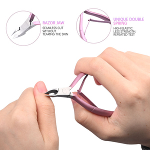 Empujador de Cutículas Profesional de Acero Inoxidable Grabado Personalizado, Ligero y Duradero, Instrumento de Manicura de Belleza OEM de Doble Uso - Product Image 3