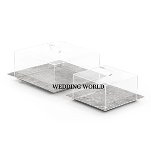 Ensemble de deux plateaux à chocolat Excellente qualité fait à la main Nouveau plateau à chocolat Classique Élégant Nouveau plateau à chocolat fantaisie - Product Image 5