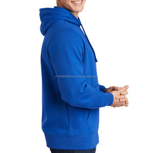 Heavy Weight 100% Cotton Blended Blank Hoodies Men Custom Embroidery Logo Thick Hoodies In Cheap Price - Product Image 3