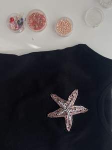 Llavero colgante de 3 hebras con abalorio no combinado hecho a mano (tamaño pequeño) Llavero de char Rand no combinado con cuentas hecho a mano (pequeño - Product Image 5