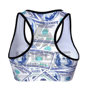 Nouveau Style Femmes Legging Sublimation Imprimé Femme Sublimation Personnalisé Sublimation Soutien Moyen Soutien Sans Couture Sport Soutien-Gorge - Product Image 3