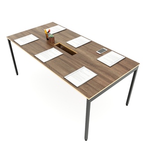 Estructura de Acero de Diseño Minimalista para Mesa de 180x90cm, Sistema Slean HCSL022 - Product Image 3