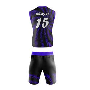 Diseño DE EQUIPO PROFESIONAL 7 en 7 Uniformes Set Totalmente impresión por sublimación 7 en 7 Uniformes de fútbol para adultos - Product Image 3
