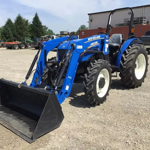 Tractor Agrícola New Holland TM155, Tractor Utilitario para Granja con Cabina Cerrada, Neumáticos Grandes para Trabajo de Campo - Product Image 3