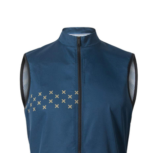 Gilet de cyclisme professionnel à col rond de couleur personnalisée nouveau Design gilets de cyclisme confortables et durables à vendre - Product Image 4