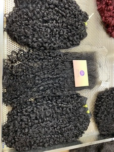 เจอร์รี่หยิกสั้น Bob ลูกไม้ด้านหน้าวิกผมมนุษย์สําหรับผู้หญิงสีดําอัจฉริยะหลวมน้ําคลื่นลึก 4x4 13x4 ปิดวิกผมด้านหน้าด้านหน้า - Product Image 4